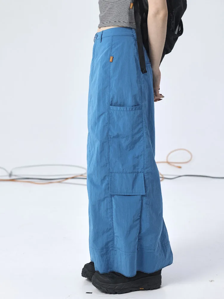 Achihara Workwear Cargo Pants Fishtail Skirts