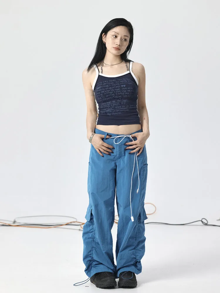 Achihara Workwear Cargo Pants Fishtail Skirts