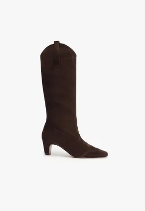 Allie Up Cow Suede Boot