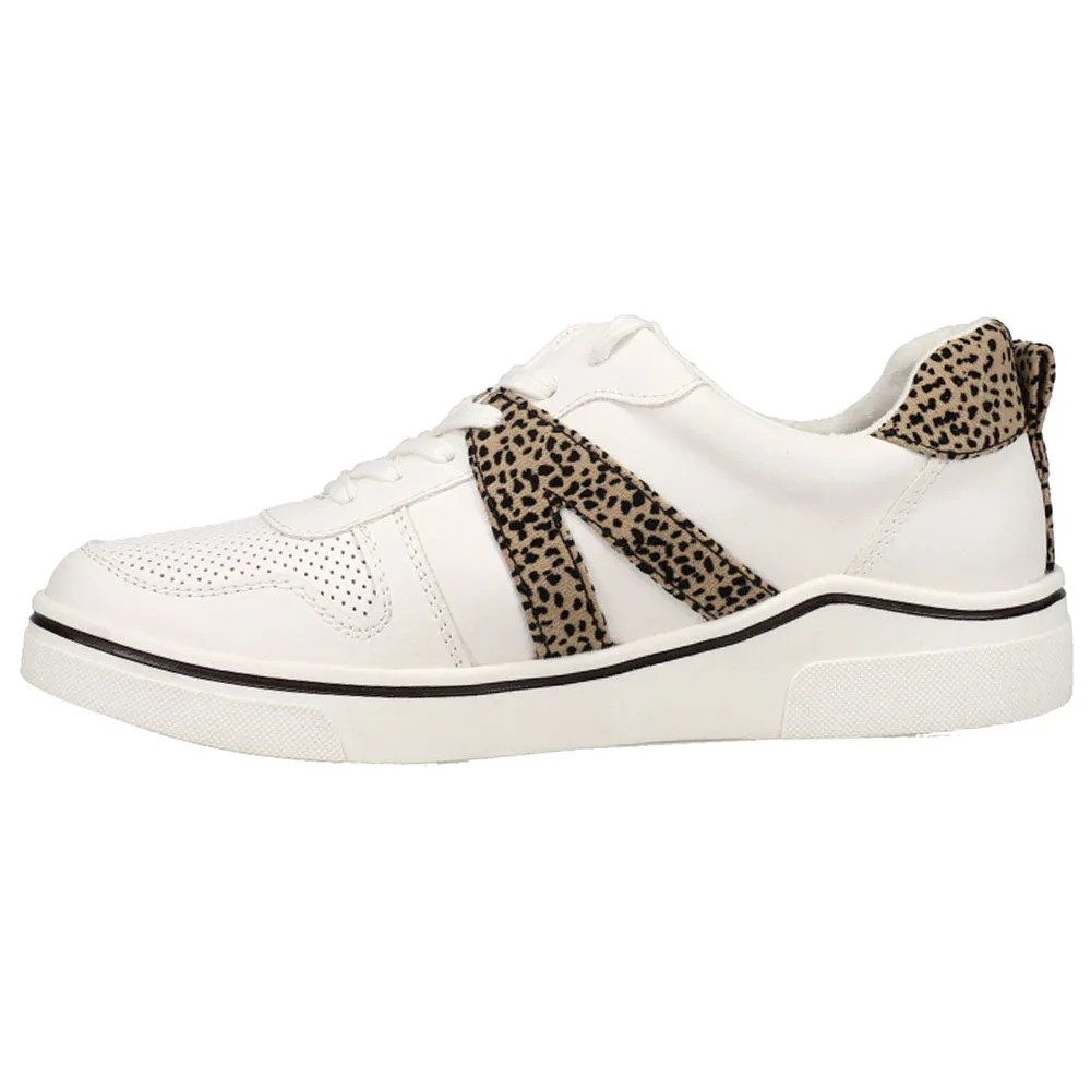 Alta Cheetah Print Lace Up Sneakers