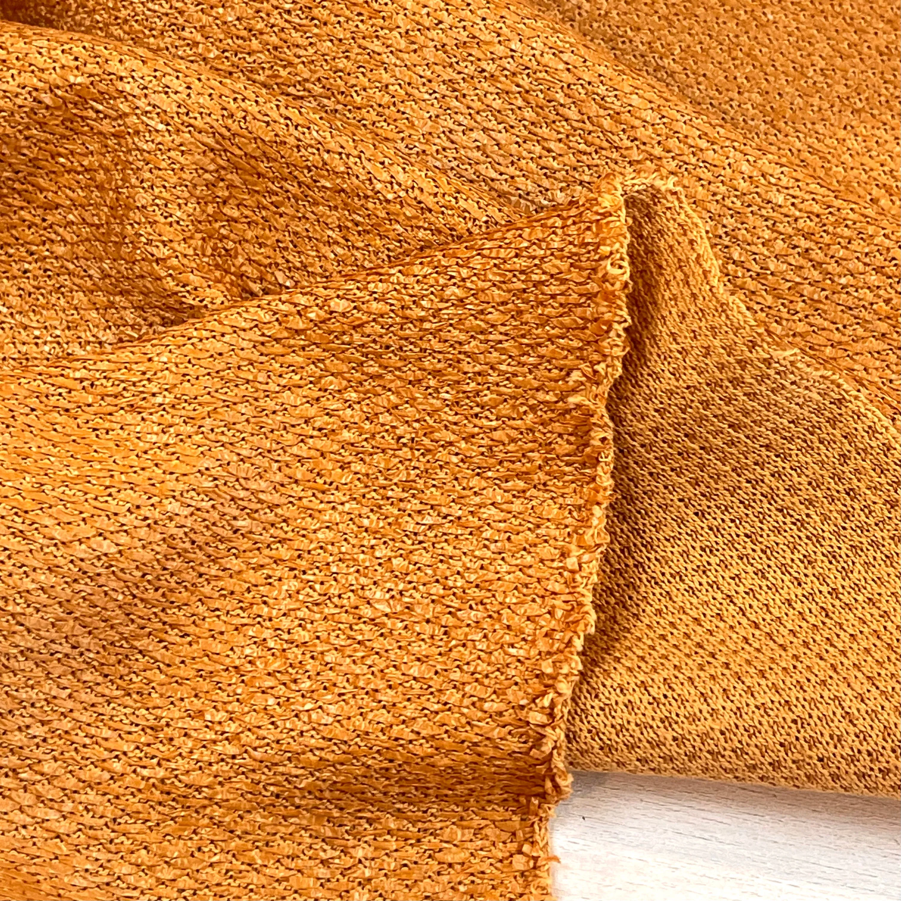 Amber Raffia Cotton Knit