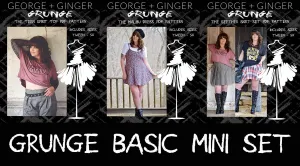 Basic Grunge Mini Set PDF Sewing Pattern