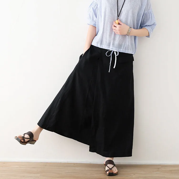 Casual Summer Women Skirts Women Skirts Women Linen Cotton Skirts ATM962317