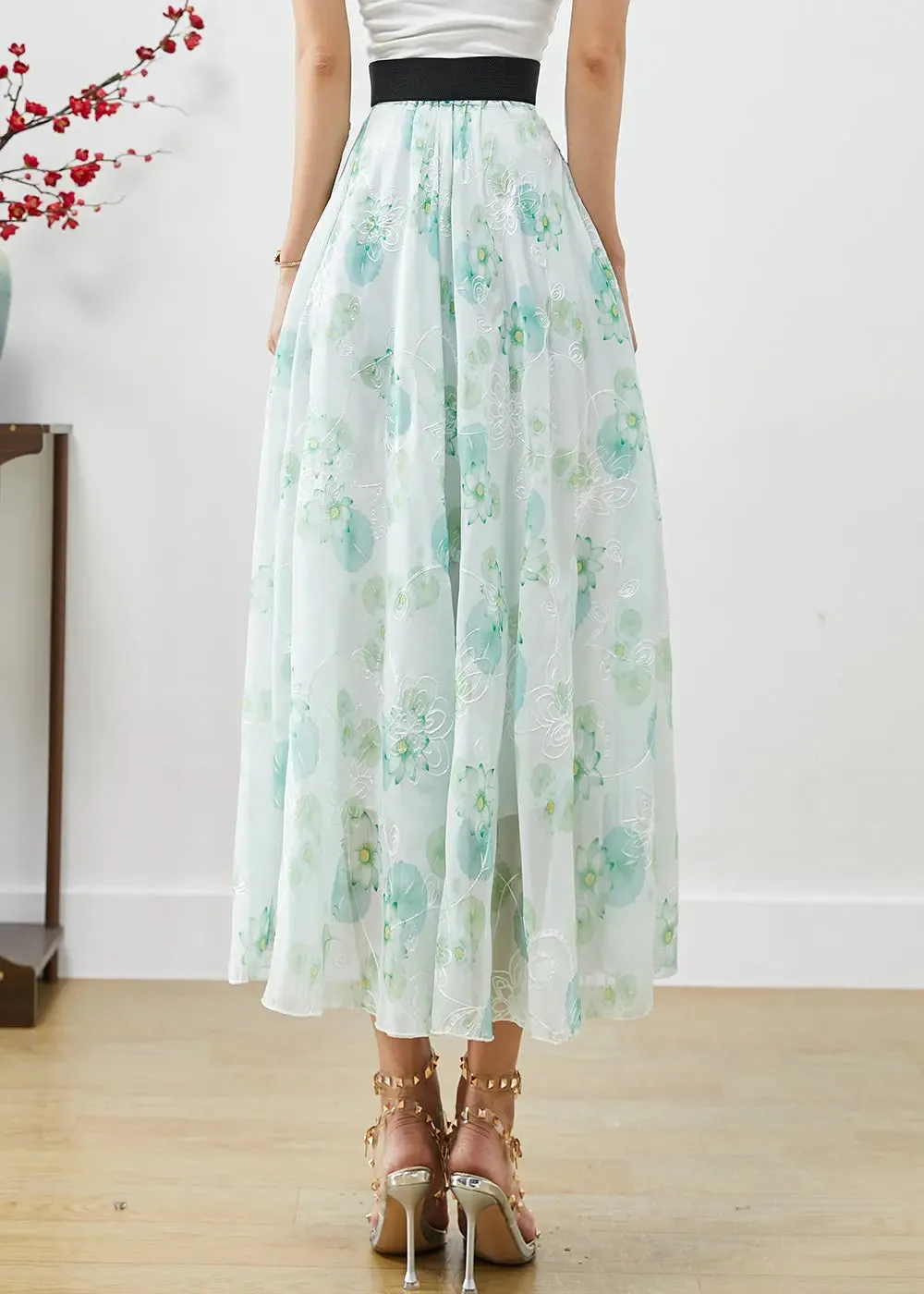 Chiffon Skirts Exra Large Hem Fall