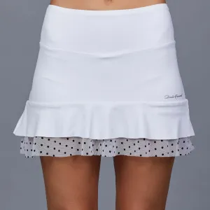 Chiquita Bonita 15" Skort (white)