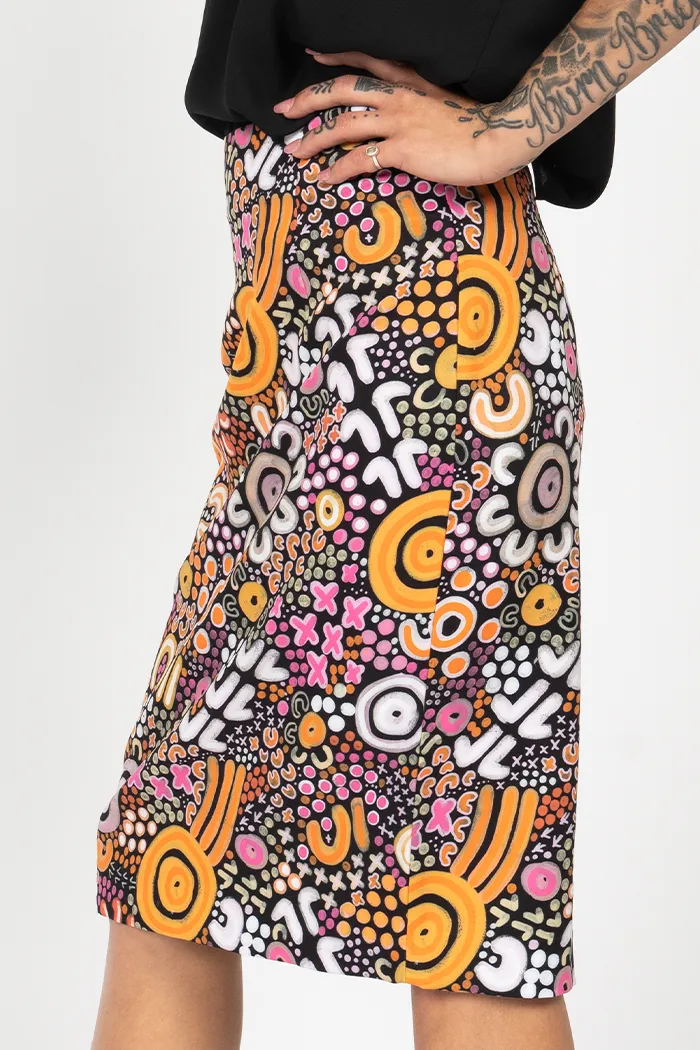 Eastern Maar Pencil Skirt