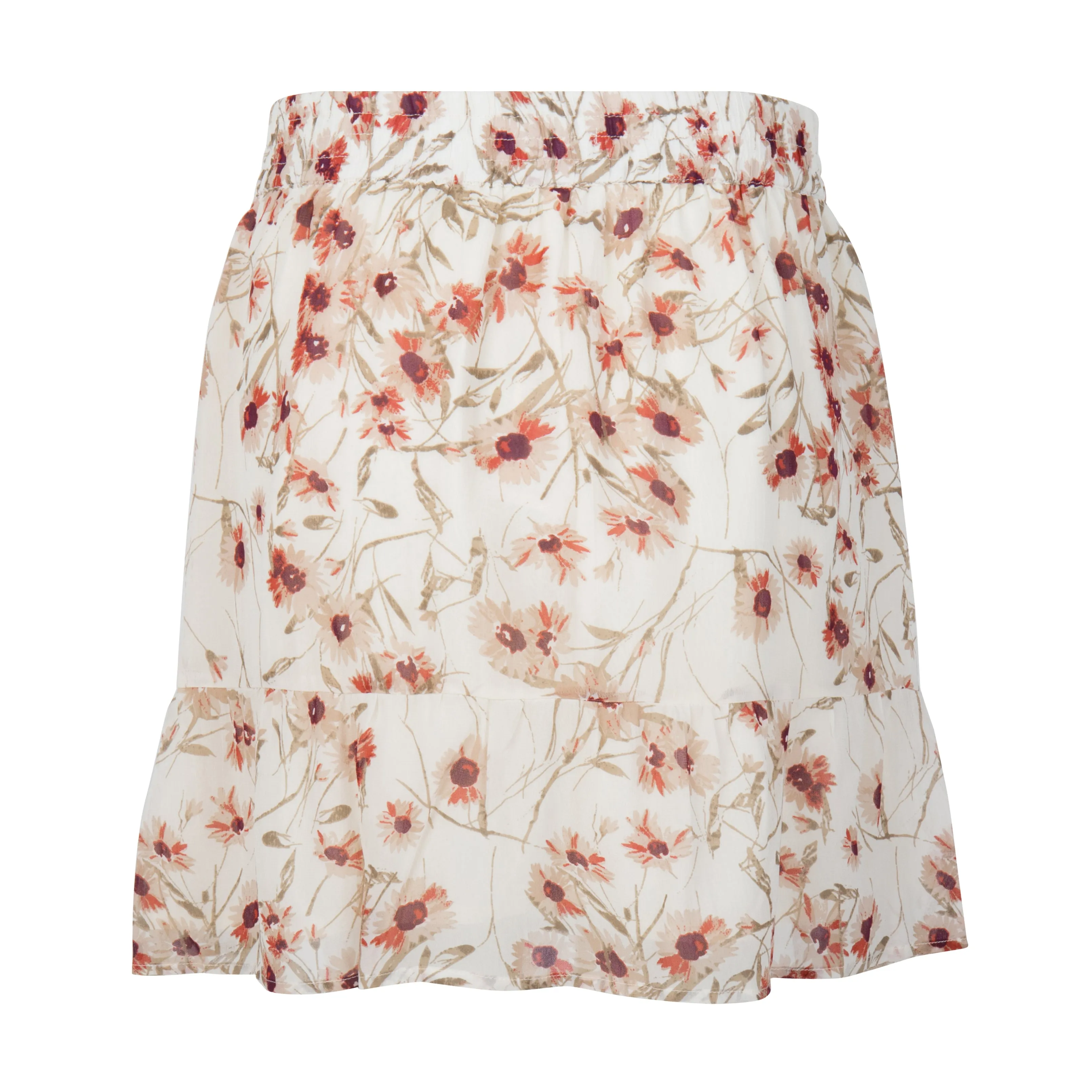 Esqualo - Floral Print Skirt