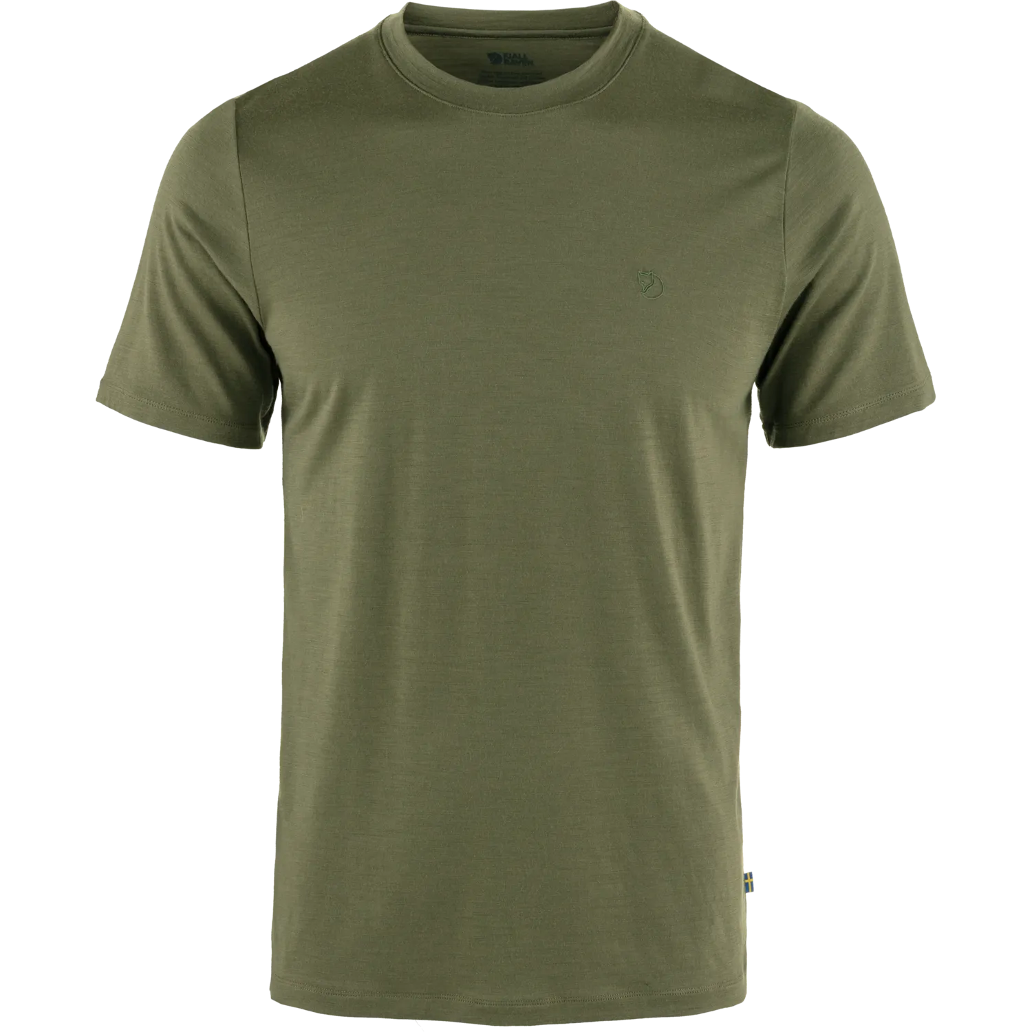 Fjällräven Men&#x27;s Abisko Wool Short Sleeve Laurel Green | Buy Fjällräven Men&#x27;s Abisko Wool Short Sleeve Laurel Green here | Outnorth