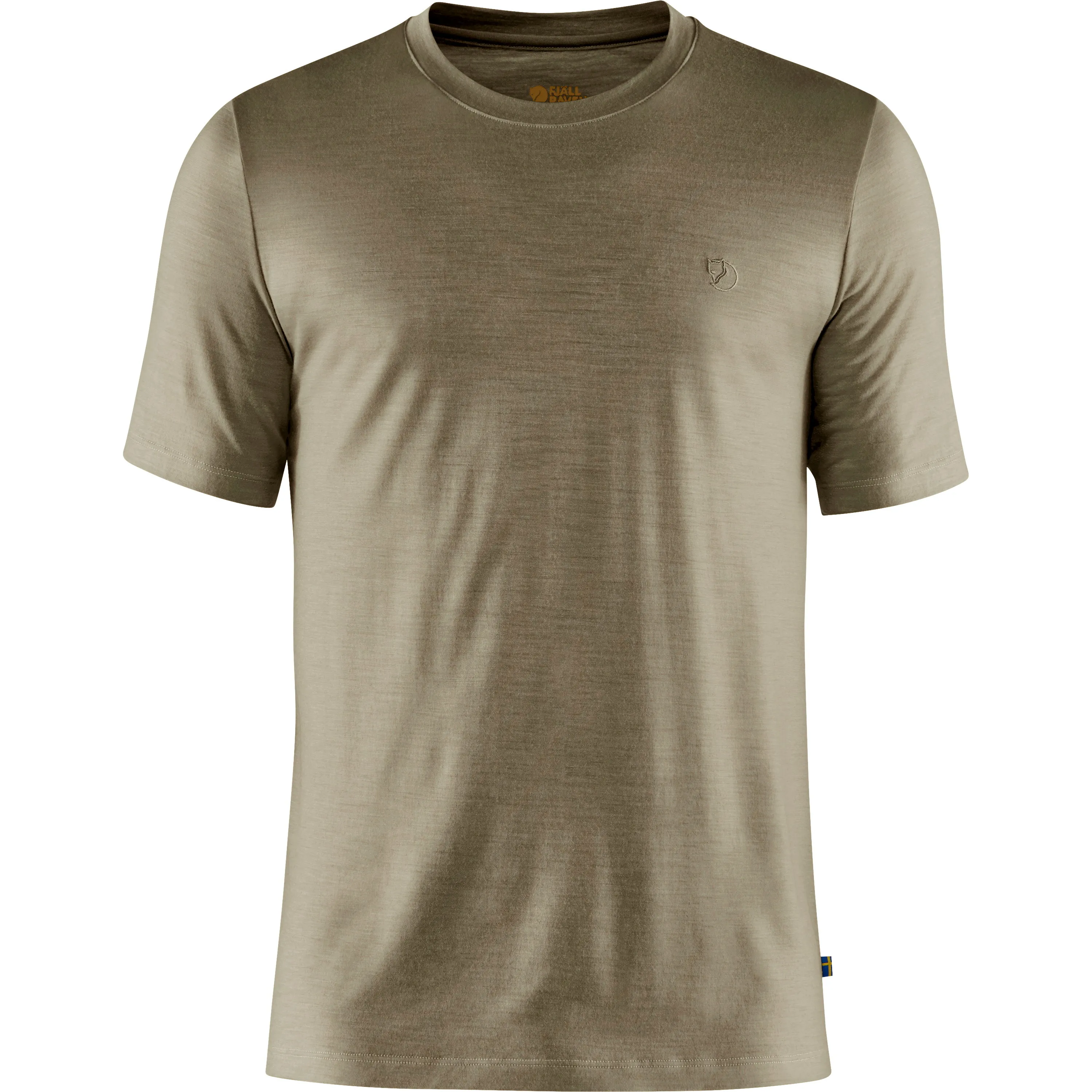 Fjällräven Men&#x27;s Abisko Wool Short Sleeve Light Olive | Buy Fjällräven Men&#x27;s Abisko Wool Short Sleeve Light Olive here | Outnorth