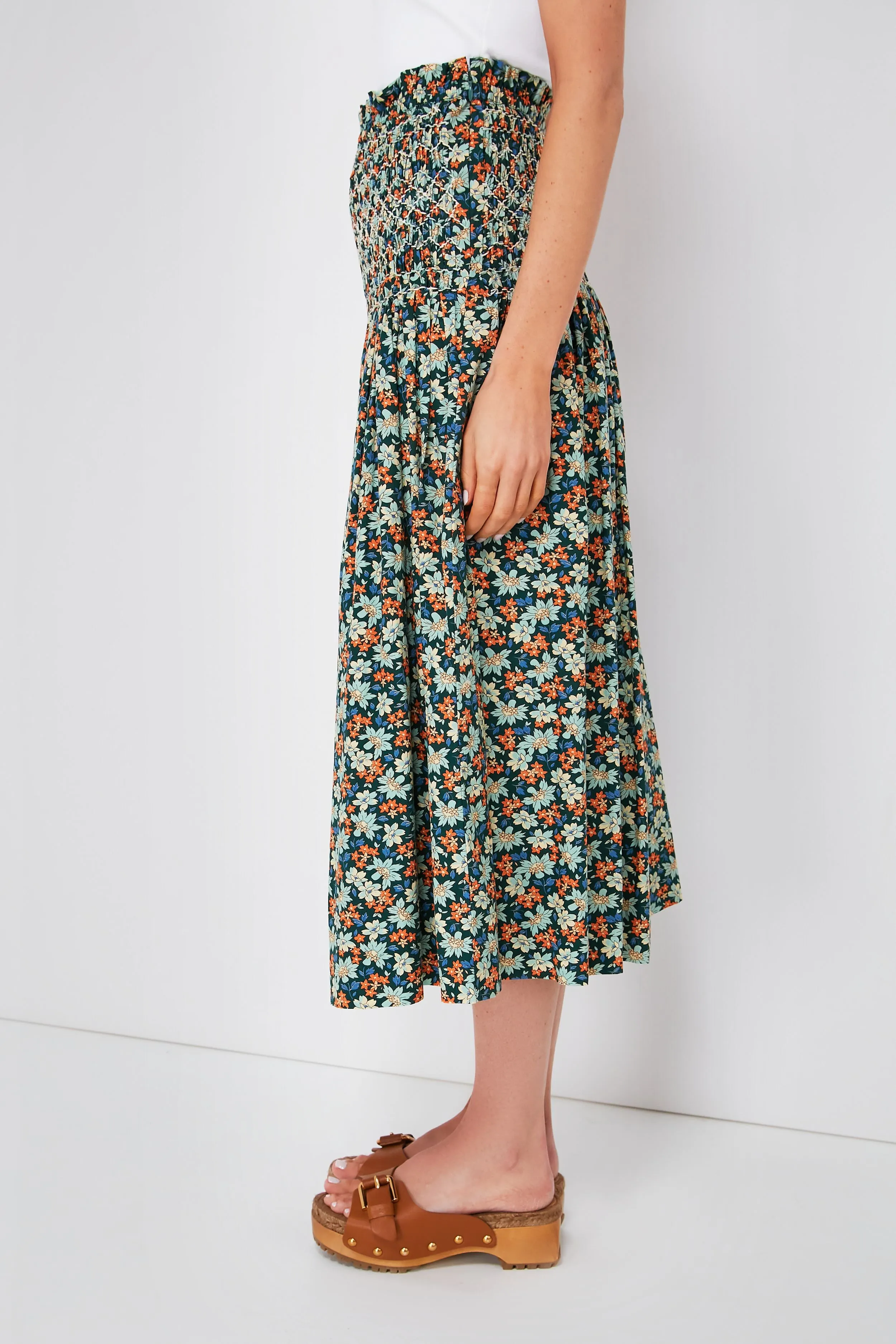 Forrest Floral Peggy Skirt