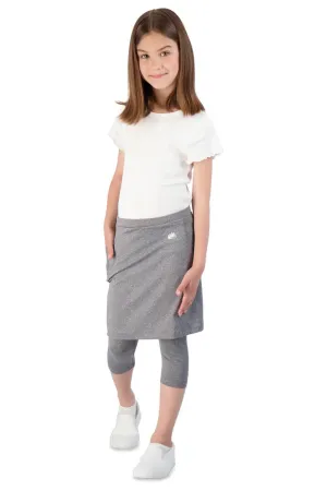 GIRLS Fit Snoga Athletic Skirt in Gray (Petite)