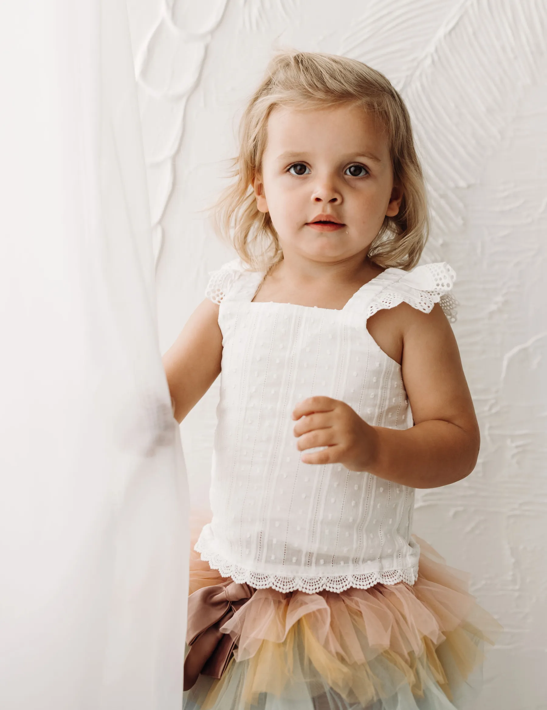 Little Ballerina Tutu Skirt - Rainbow Light