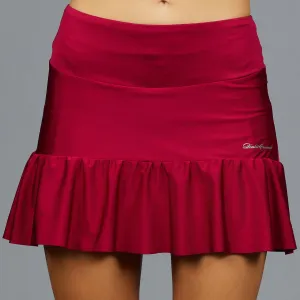 Meadow Short Gather Skort (scarlet)