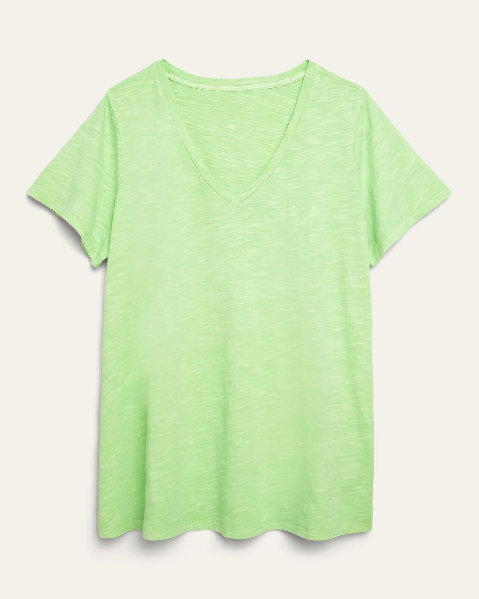 Michelle Soft Cotton Tee | Light Green