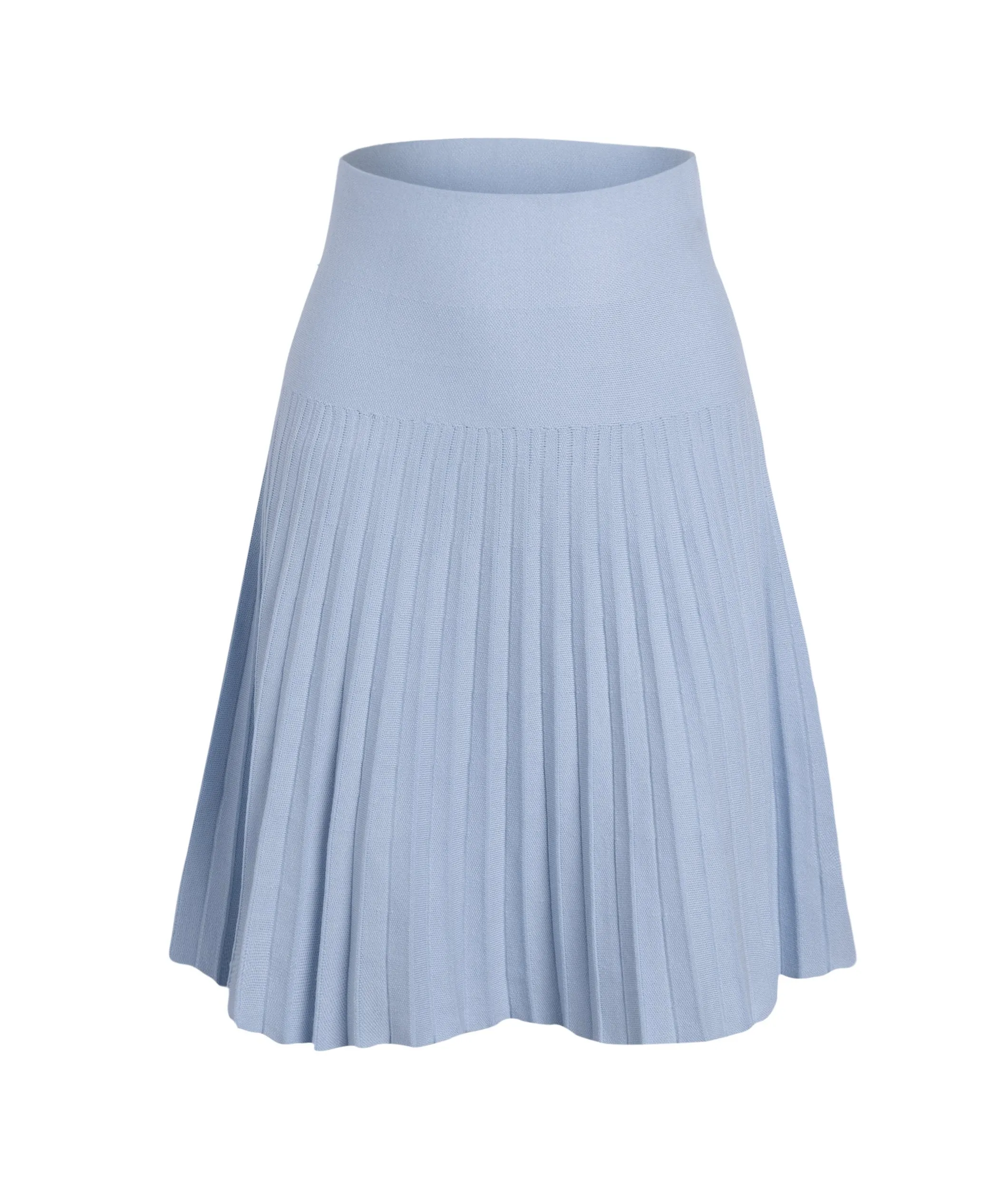 MM PURPLE LABEL - SUMMER LIGHT BLUE PLEATED (PLUS SIZE)