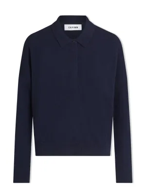 Navy Kelly cashmere jumper