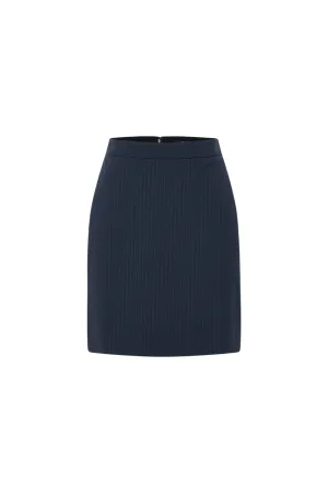 Penny Soft Touch Classic Stripe Suit Skirt