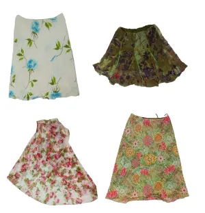 "Skirt Sensations: A Trio of Trendy Delights!"😊(S-312)