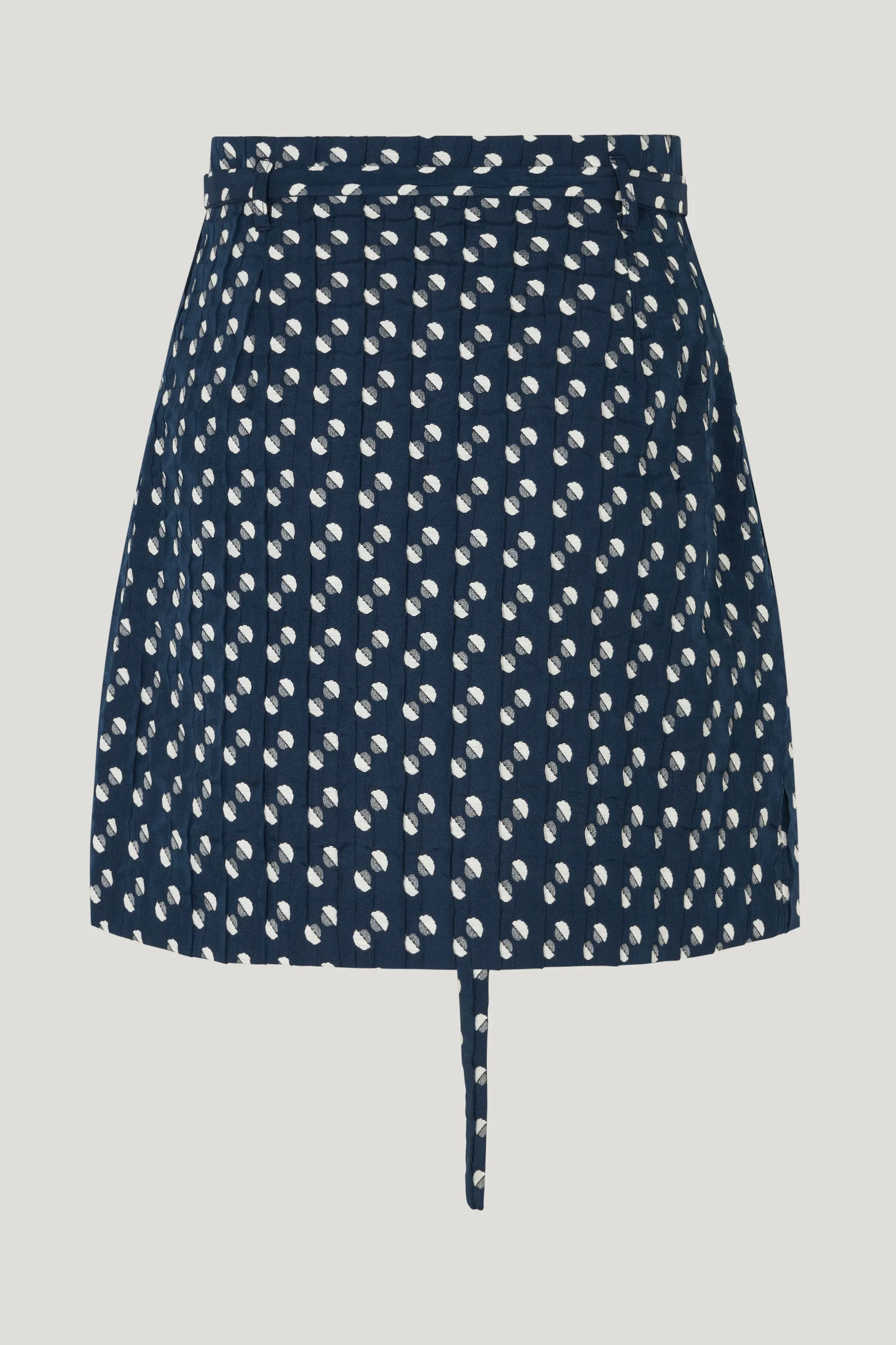 SOCORRA | Blue Jacquard Dot