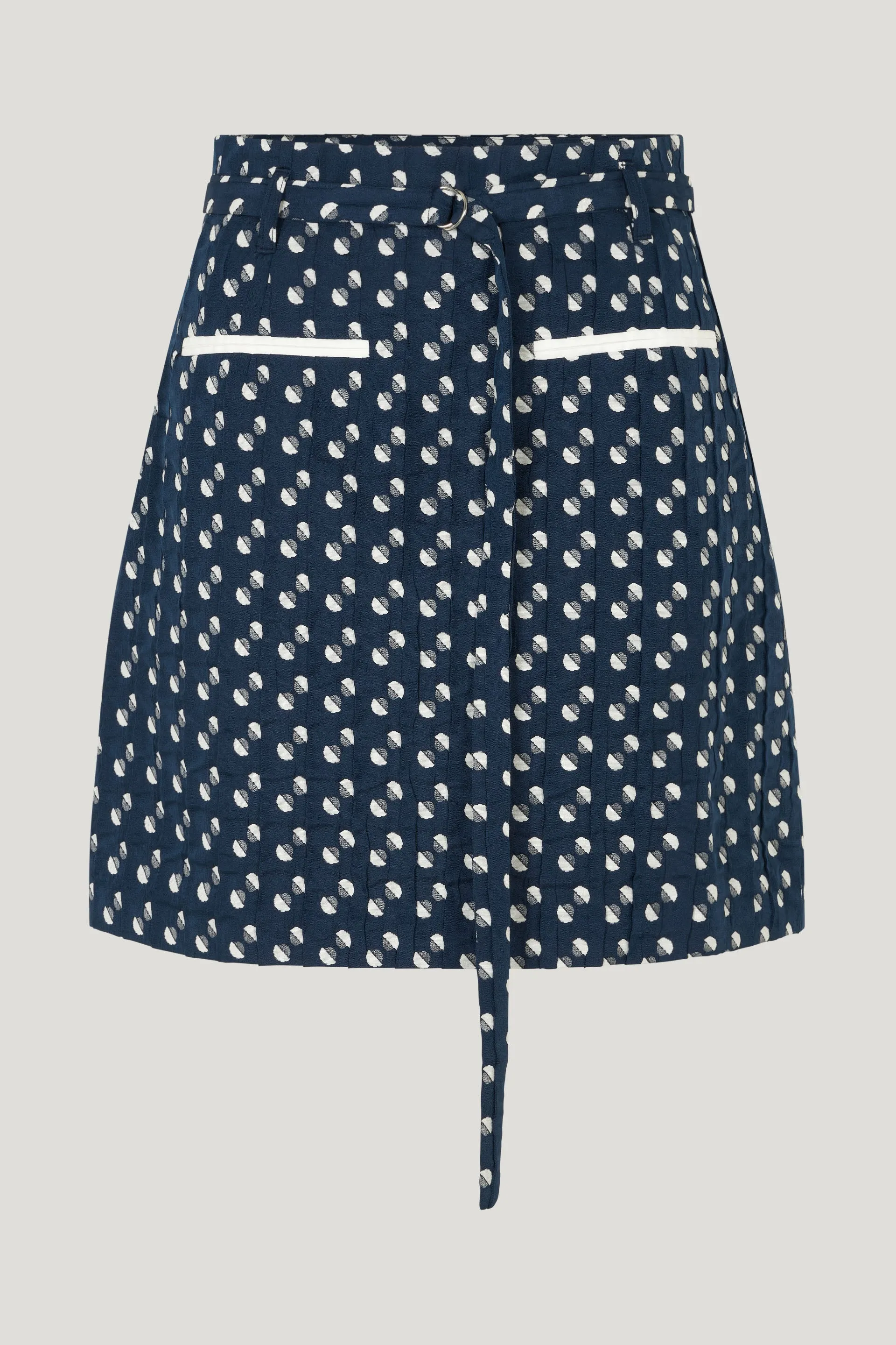 SOCORRA | Blue Jacquard Dot