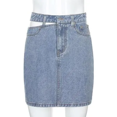 Summer Ready Denim Mini Skirt - Culture Heaven Special