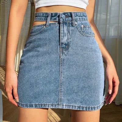 Summer Ready Denim Mini Skirt - Culture Heaven Special