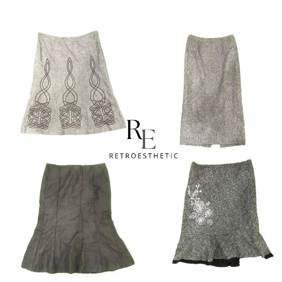 Winter Checkerd Skirts (DR-016)