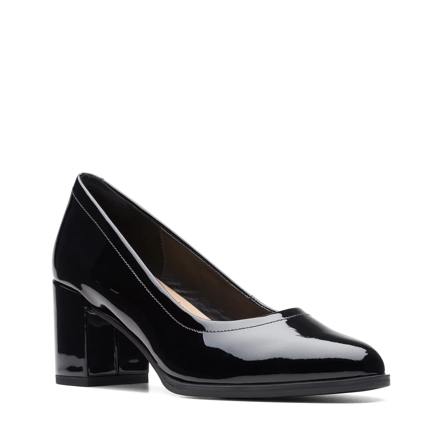 Womens - Freva 55 Court Black Patent