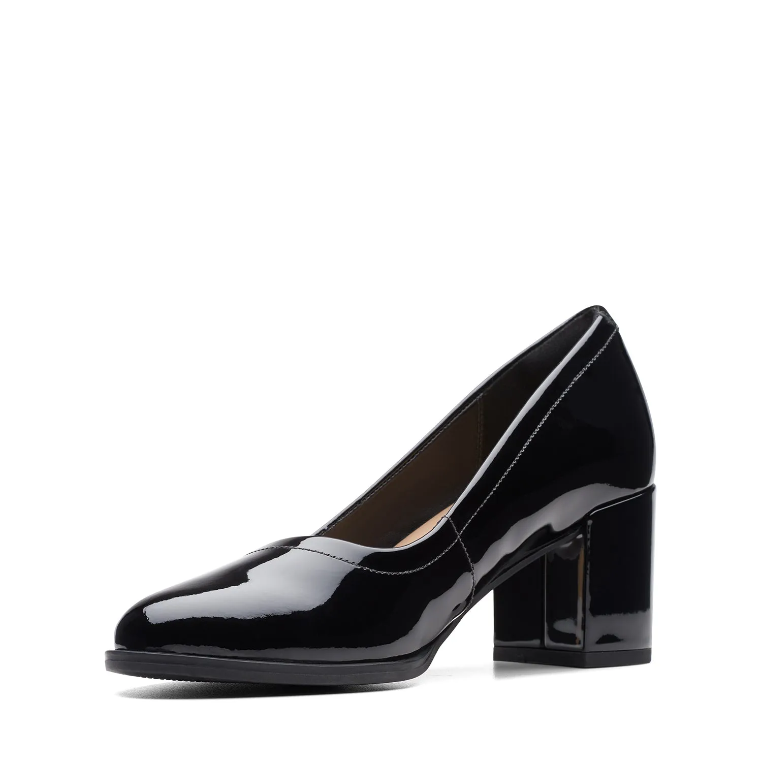 Womens - Freva 55 Court Black Patent