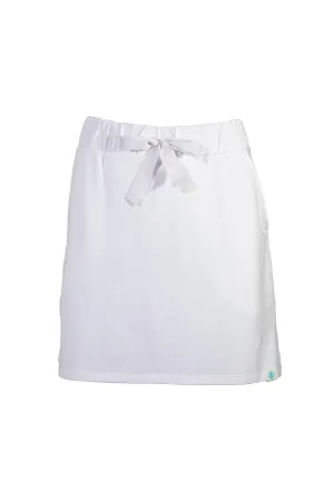 Women's Plaka Knit Skort  |  White