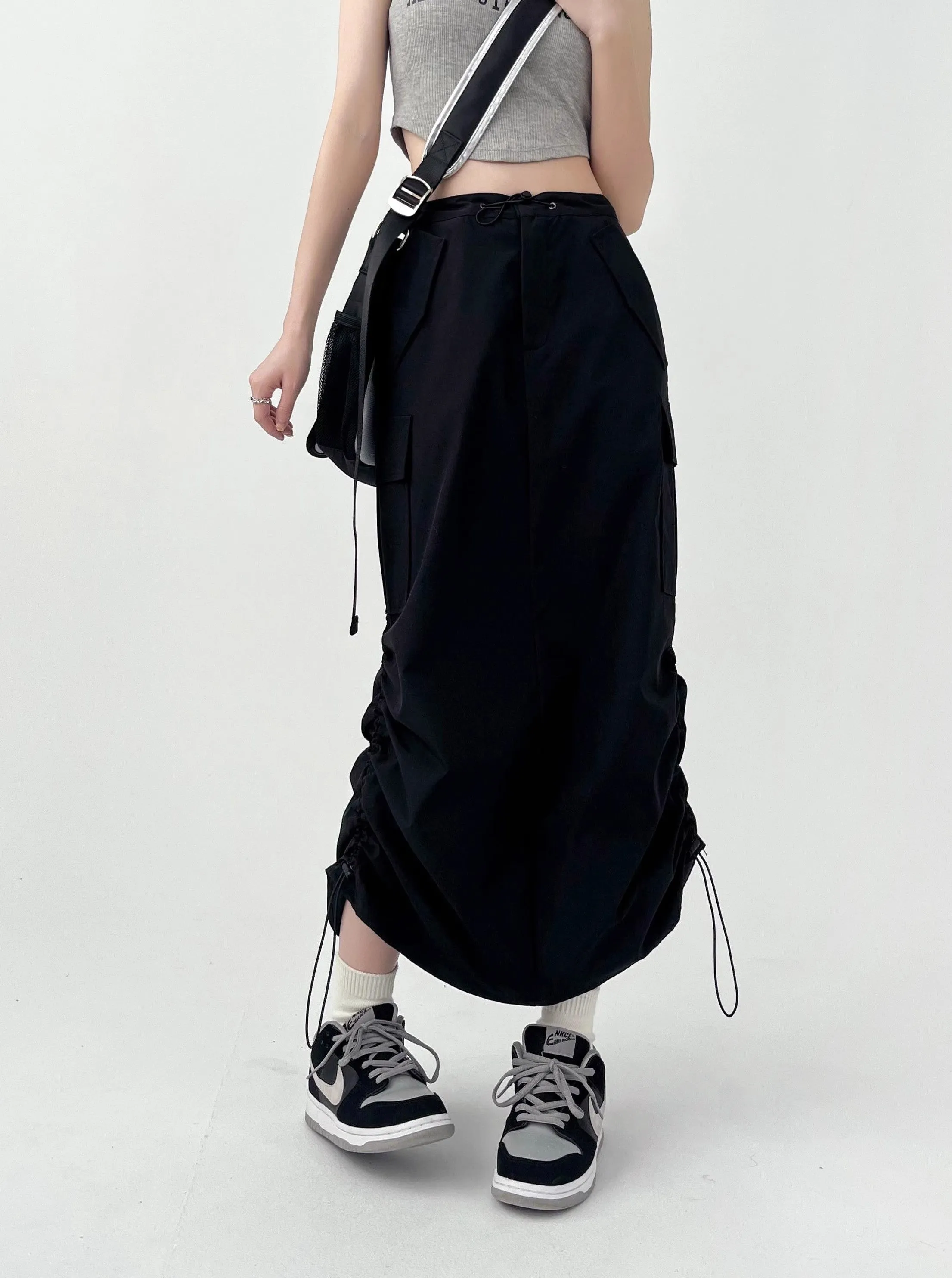 Workwear skirt, long autumn skirt, long skirt     S3415