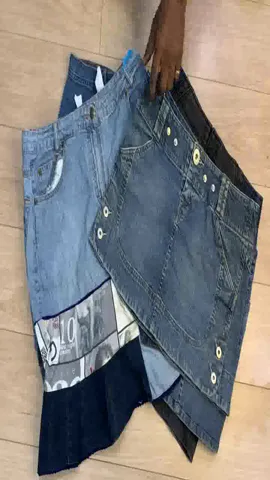 Y2k unique mini denim skirts (RX-398)