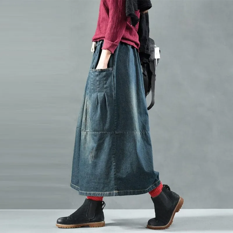 Yuu Vintage Denim Skirt